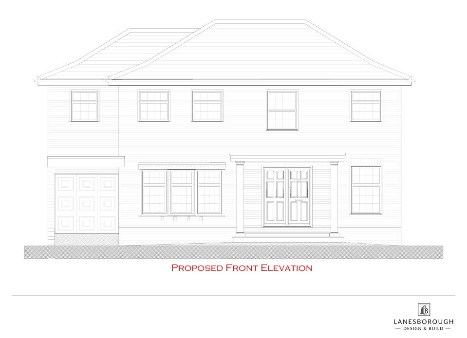 8 Chiltern Road — Proposed front elevation