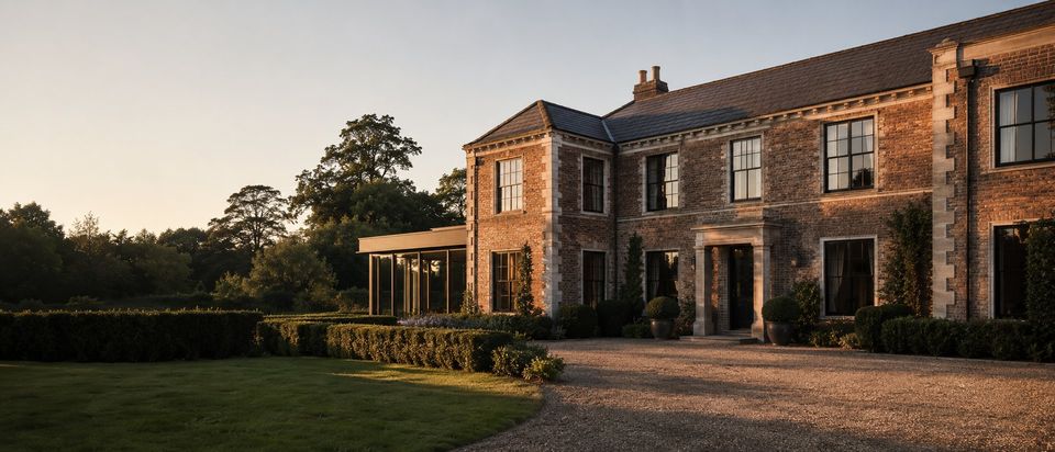 A Lanesborough home at golden hour